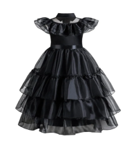 Vestido Wandinha - Halloween