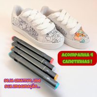 Tênis Infantil para colorir - Bobie Goods